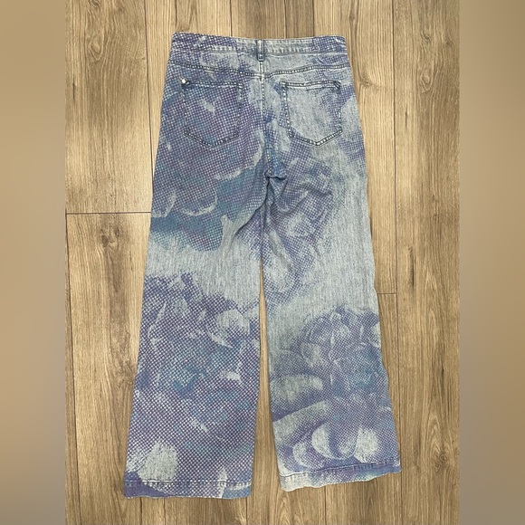 Anthropologie Pilcro The Gwen Mid Rise Wide Leg Jeans Size 28 - Picture 11 of 11